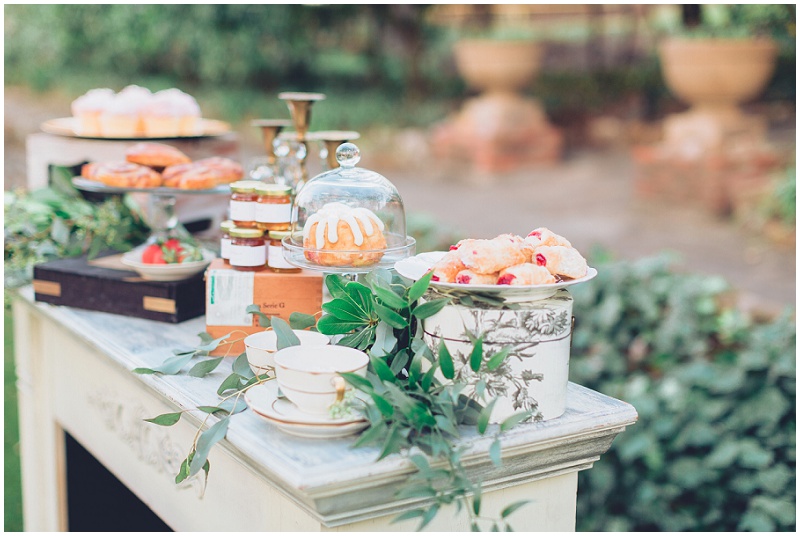 Chandor Gardens spring inspired sweets table