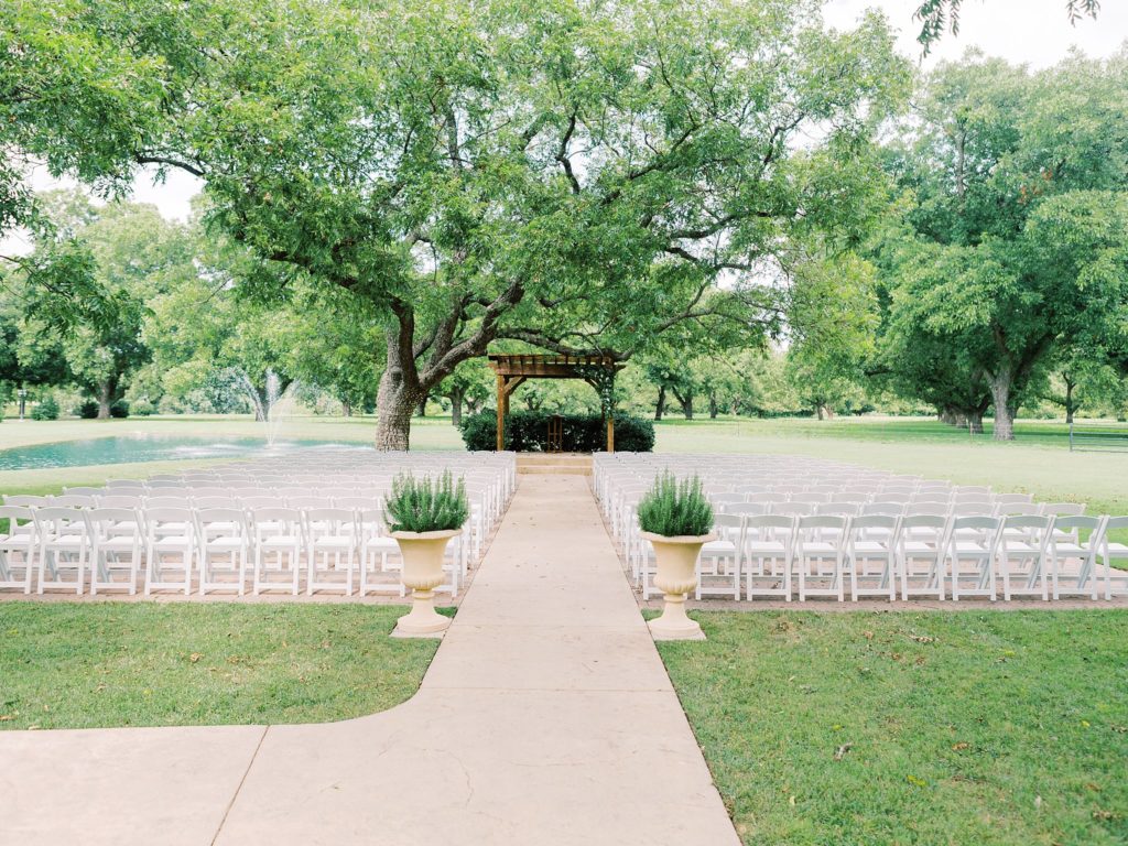 The Orchard wedding ceremony site
