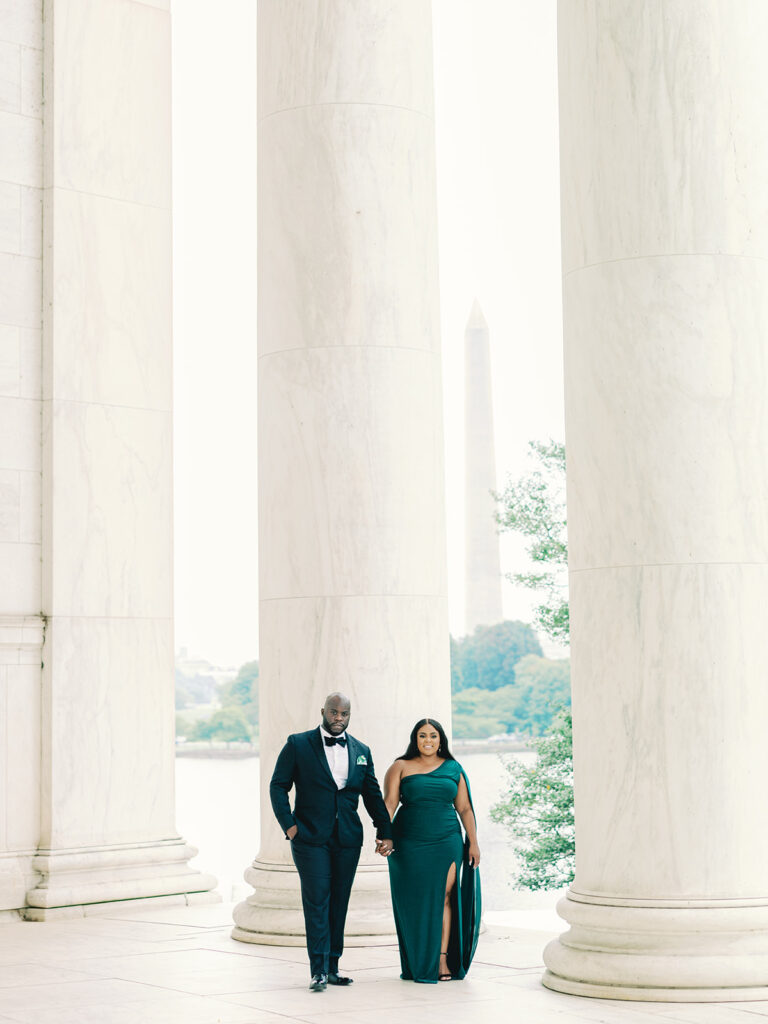 Lincoln Memorial. Engagement 