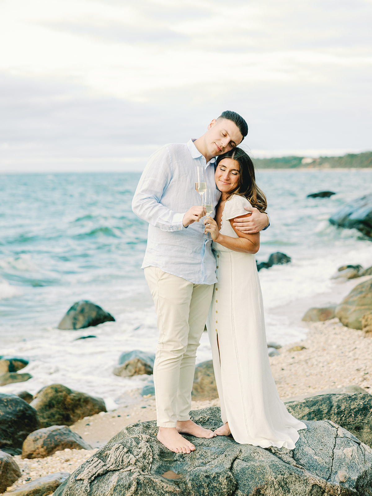 67 Steps Beach Engagement Session